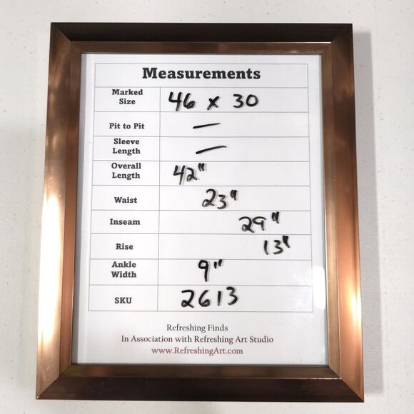 Bootcut High Rise Jeans 46x30 Mens Relaxed Medium Wash Stretch Comfort Western - Picture 2 of 15